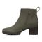 Vionic Wilma Womens Ankle/Bootie Shrtboot - Olive Wp Nubuck - Left Side