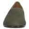 Vionic Willa Knit Women's Slip-On Casual Shoe - Olive Suede - Front