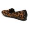 Vionic Willa Knit Women's Slip-On Casual Shoe - Tan Leopard - Back angle