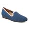 Vionic Willa Knit Womens Slip On/Loafer/Moc Casual - Dark Blue Knitt - Angle main