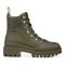 Vionic Jaxen Womens Mid Shaft Boots - Olive Wp Leather Txt - Right side