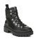 Vionic Jaxen Womens Mid Shaft Boots - Black Wp Lthr Txt - Angle main