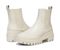Vionic Karsen Womens Mid Shaft Boots - Cream Wp Leather pair left angle