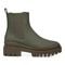 Vionic Karsen Womens Mid Shaft Boots - Olive Wp Rubber Syn - Right side