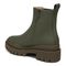 Vionic Karsen Womens Mid Shaft Boots - Olive Wp Rubber Syn - Back angle
