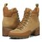 Vionic Spencer Womens Mid Shaft Boots - Toffee Wp Nubuck - pair left angle