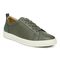 Vionic Lucas Mens Oxford/Lace Up Casual - Olive Leather - Angle main