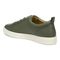 Vionic Lucas Mens Oxford/Lace Up Casual - Olive Leather - Back angle