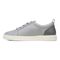 Vionic Lucas Mens Oxford/Lace Up Casual - Light Grey Leather - Left Side