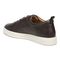 Vionic Lucas Mens Oxford/Lace Up Casual - Chocolate Leather - Back angle