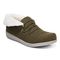 Vionic Believe Womens Slipper Casual - Olive Quilted Flnl - Angle main