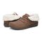 Vionic Believe Womens Slipper Casual - Toffee Quilted Flnl - pair left angle