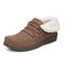 Vionic Believe Womens Slipper Casual - Toffee Quilted Flnl - Left angle
