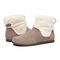 Vionic Maizie Womens Slipper Casual - Brownie Suede - pair left angle
