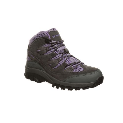 Bearpaw Tallac Women's Leather, Faux Leat Hikers - 2750W Bearpaw- 030 - Charcoal - Profile View