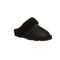 Bearpaw Loki Exotic Women's Comfort Slip-on Slippers - 2772W  550 - Black Caviar - Profile View