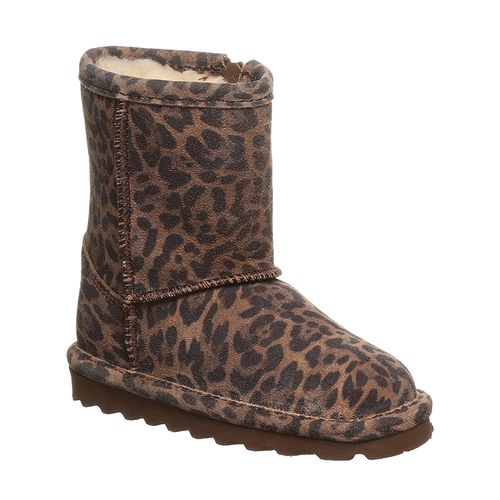 Bearpaw Elle Exotic Toddler Toddler Leather Boots - 2776TZ - Leopard
