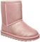 Bearpaw Elle Exotic Kid's / Youth Leather Boots - 2776Y - Pink Glitter
