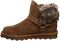 Bearpaw Konnie Women's Leather, Faux Fur Boots - 2777W - Hickory
