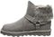 Bearpaw Konnie Women's Leather, Faux Fur Boots - 2777W - Gray Fog