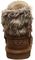 Bearpaw Konnie Women's Leather, Faux Fur Boots - 2777W - Hickory