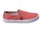 Revitalign Boardwalk Canvas - Women's Slip-on Comfort Shoe - Red - Profile