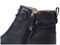 Spenco Durango Women's Distressed Leather Ankle Boot - Black - 8