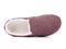 Spenco Dundee Women's Arch Supportive Wool Slippers - Dark Rose - Swatch