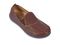 Spenco Siesta Men's Leather Slip-on Comfort Shoe - French Roast - Profile