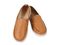 Spenco Siesta Men's Leather Slip-on Comfort Shoe - Saddle - Pair