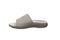 Strole Den Women's Wool Slippers with Orthotic Arch Support Strole- 721 - Wheat - Profile View