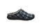 Strole Snug Tartan Women's Supportive Clog with Orthotic Arch Support Strole- 300 - Light Blue - View