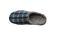 Strole Snug Tartan Women's Supportive Clog with Orthotic Arch Support Strole- 300 - Light Blue - View