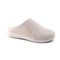 Strole Snug Women's Supportive Wool Clog with Orthotic Arch Support Strole- 909 1 - Winter White - Profile View