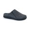 Strole Lodge Men's Supportive Clog Wool Slipper with Arch Support Strole- 060 - Graphite - Profile View