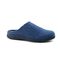 Strole Lodge Men's Supportive Clog Wool Slipper with Arch Support Strole- 311 - Indigo - Profile View