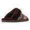 Lamo Juarez Scuff Slippers EW1470 - Chocolate - Back Angle View