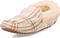 Lamo Aussie Moc Women's Slippers - Cream Plaid
