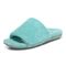 Vionic Dream Womens Slipper Casual - Wasabi Terry - Left angle