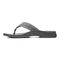Vionic Wyatt Mens Thong Sandals - Charcoal - Left Side