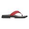 Vionic Wyatt Mens Thong Sandals - Red - Right side