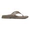 Vionic Wyatt Men's Toe-Post Sport Arch Supportive Sandal - Stone Leather - Right side