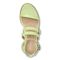Vionic Sabina Womens Quarter/Ankle/T-Strap Wedge - Pale Lime - Top