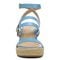 Vionic Sabina Womens Quarter/Ankle/T-Strap Wedge - Sky - Front