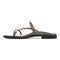 Vionic Prism Women's Minimalistic Slide Sandal - Pewter - Left Side