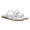 Vionic Prism Womens Slide Sandals - White Leather - Pair