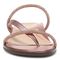 Vionic Prism Women's Minimalistic Slide Sandal - Rose Gold - Front