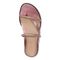 Vionic Prism Women's Minimalistic Slide Sandal - Rose Gold - Top