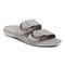 Vionic Corlee Womens Slide Sandals - Light Grey - Angle main