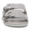 Vionic Corlee Womens Slide Sandals - Light Grey - Front